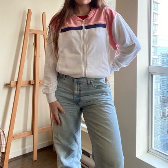 Champion 00s Zip Up Jacket (Size L) - Picture 8 of 9